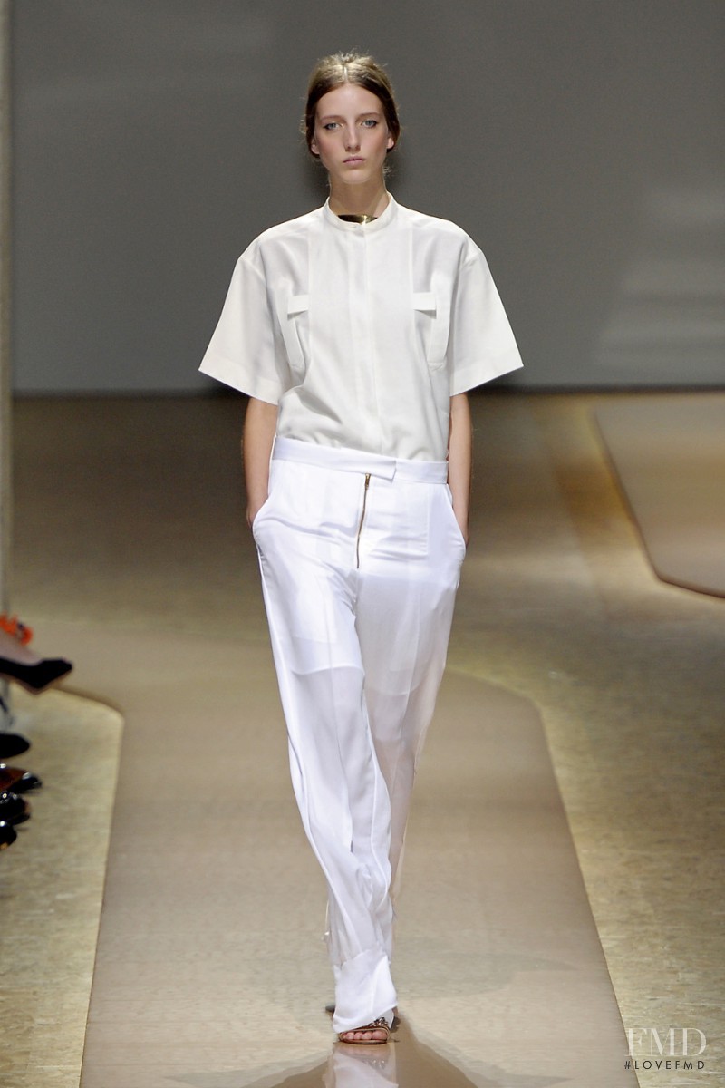 Iris Egbers featured in  the Celine fashion show for Spring/Summer 2011