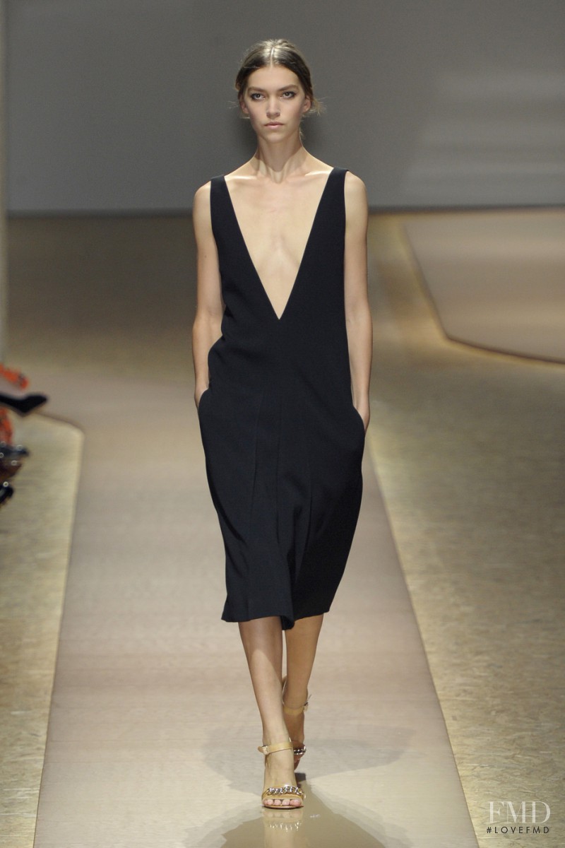 Arizona Muse featured in  the Celine fashion show for Spring/Summer 2011