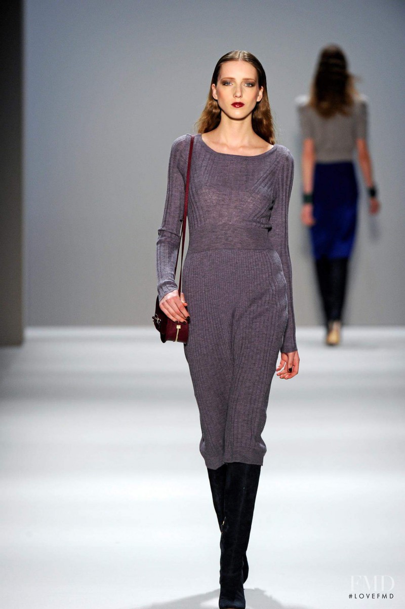 Iris Egbers featured in  the Rebecca Taylor fashion show for Autumn/Winter 2011