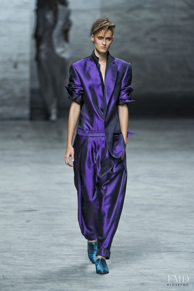 Haider Ackermann fashion show for Spring/Summer 2012