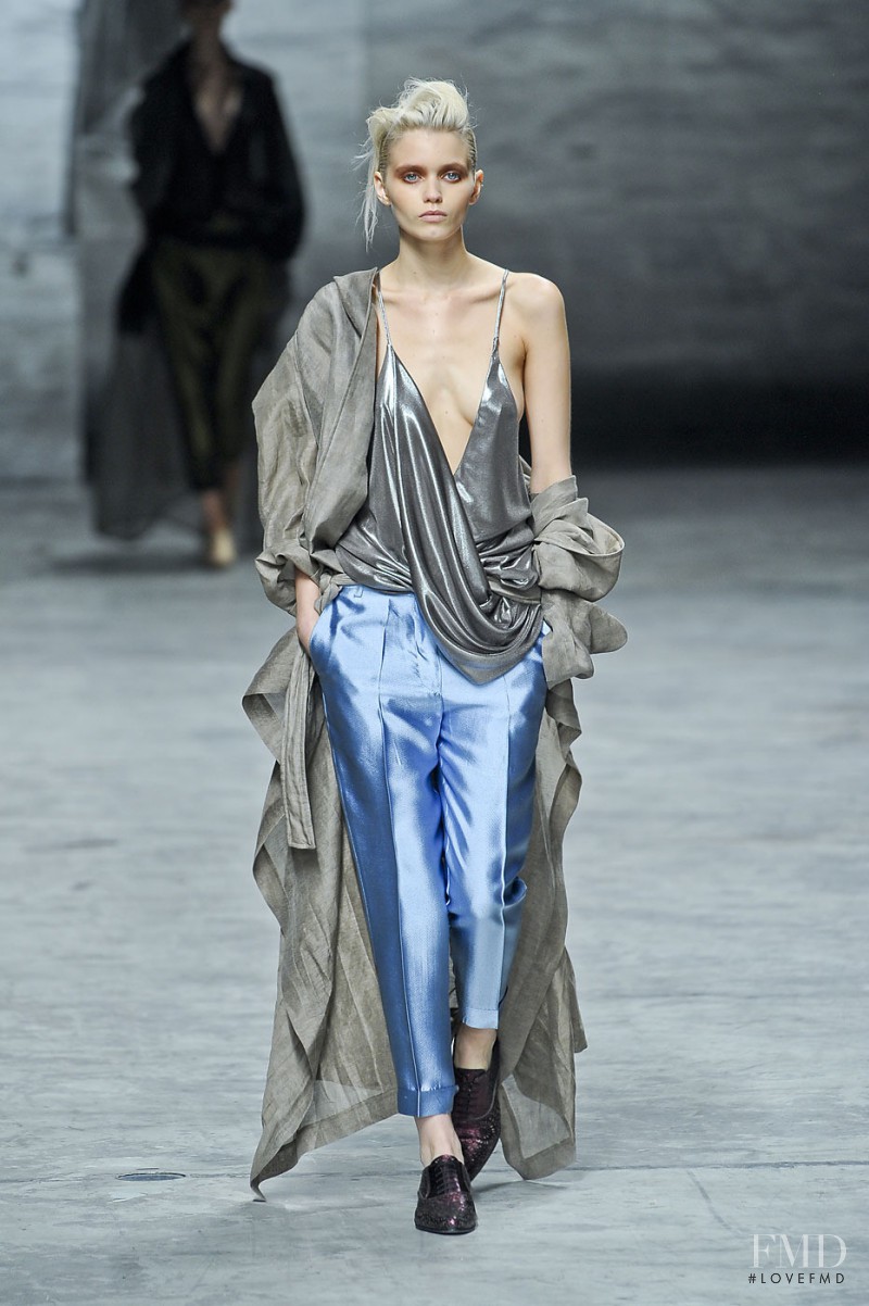 Haider Ackermann fashion show for Spring/Summer 2012