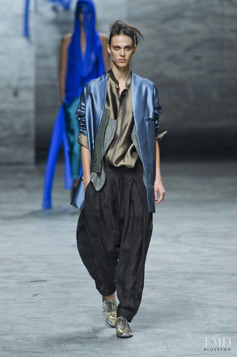 Haider Ackermann fashion show for Spring/Summer 2012