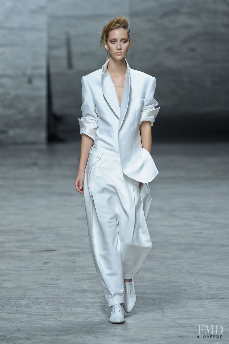 Haider Ackermann fashion show for Spring/Summer 2012