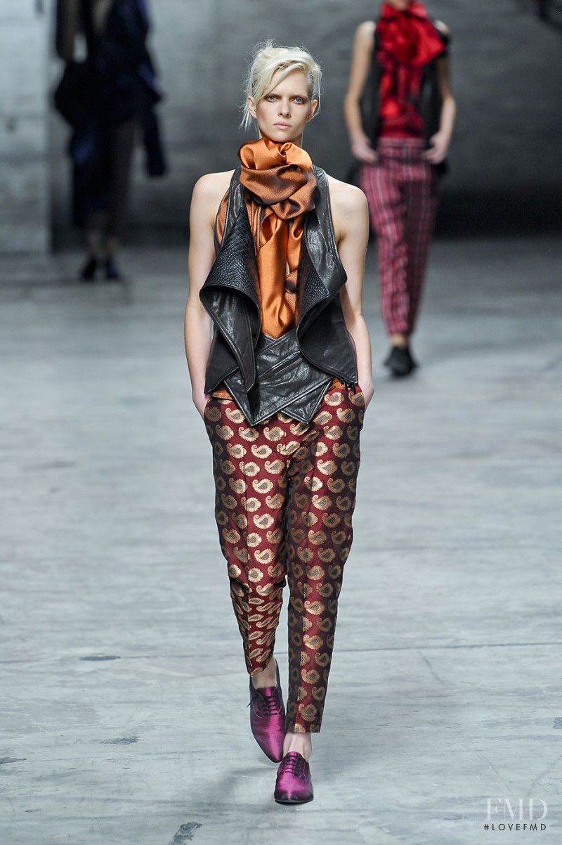 Haider Ackermann fashion show for Spring/Summer 2012