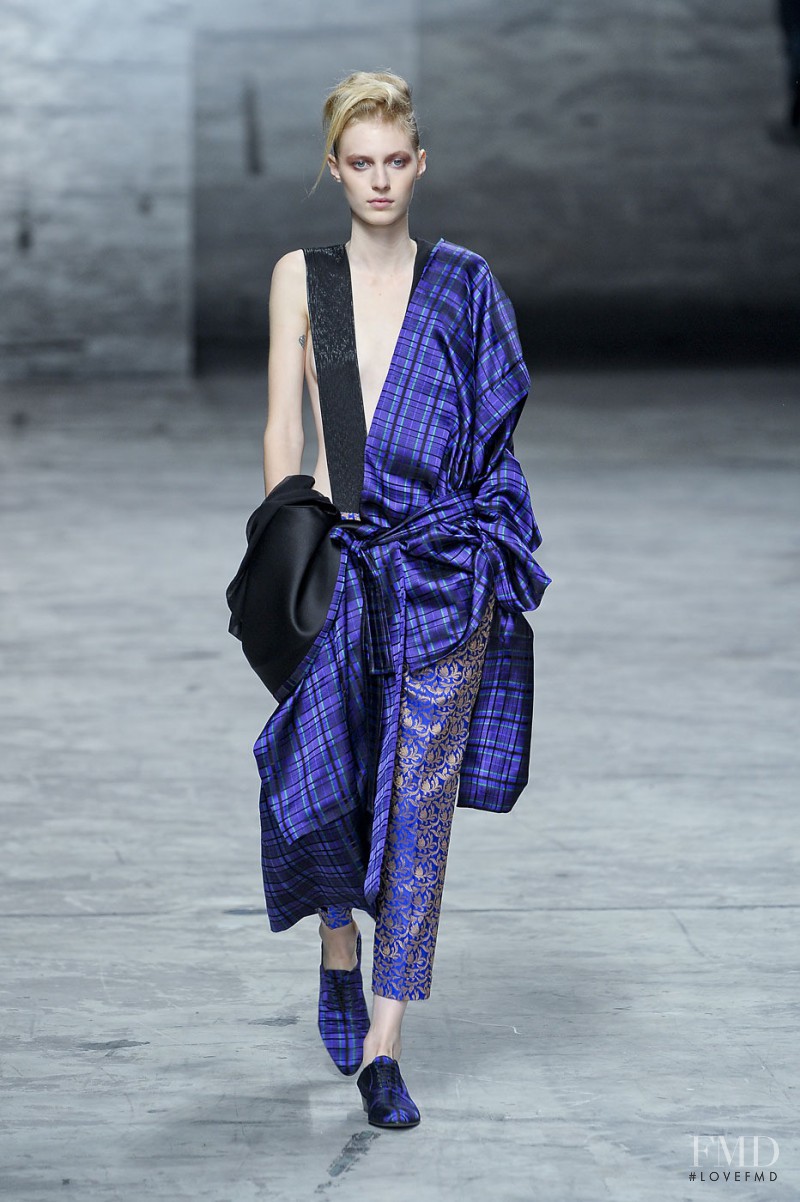 Haider Ackermann fashion show for Spring/Summer 2012