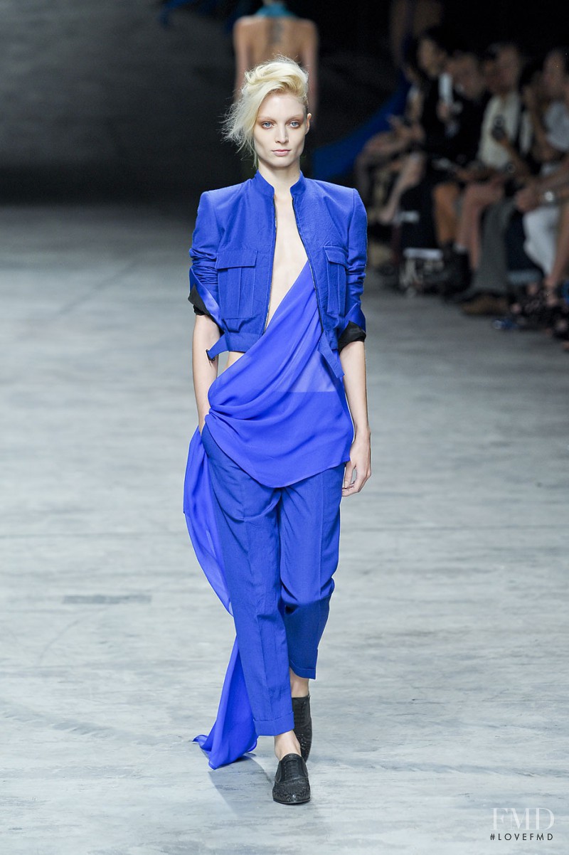 Haider Ackermann fashion show for Spring/Summer 2012