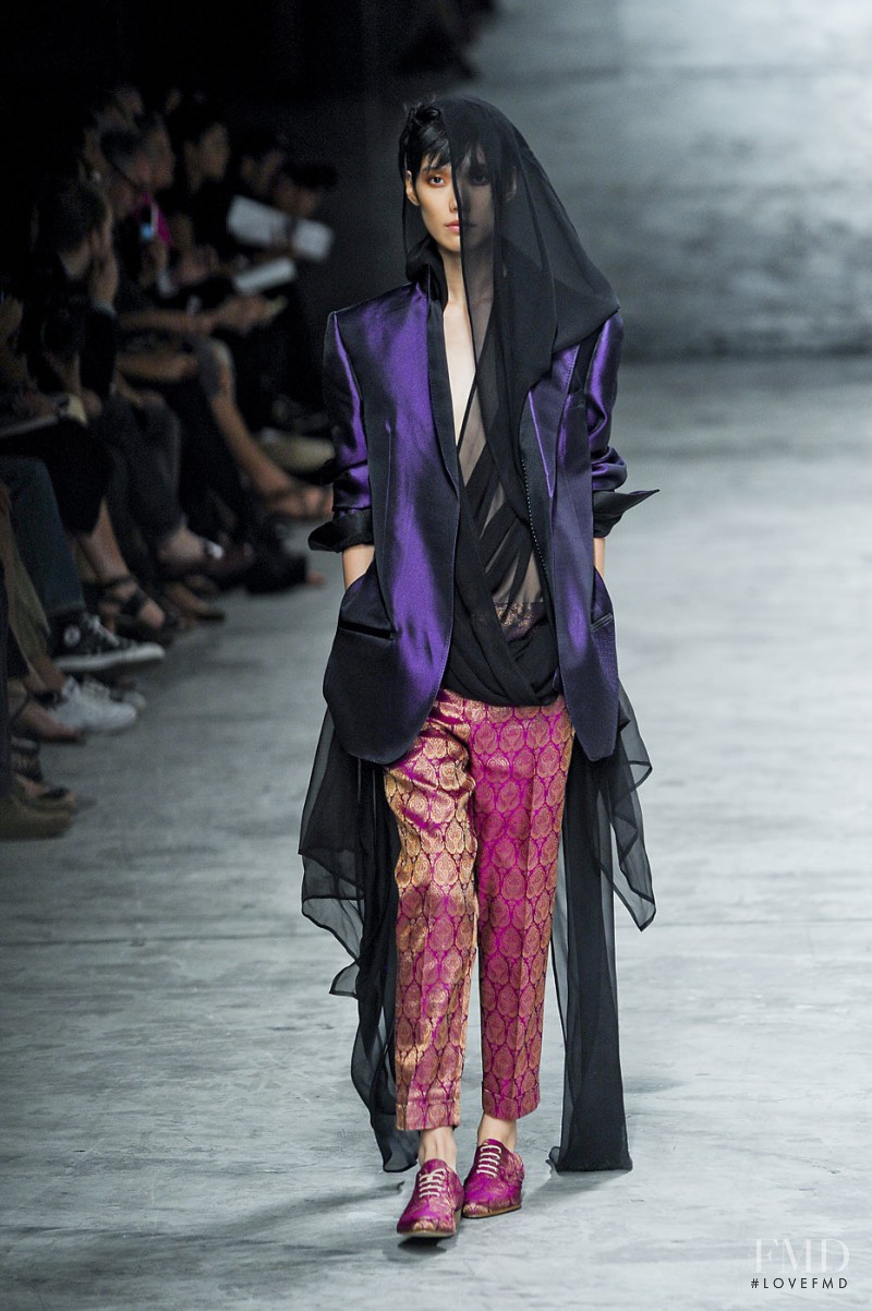 Haider Ackermann fashion show for Spring/Summer 2012