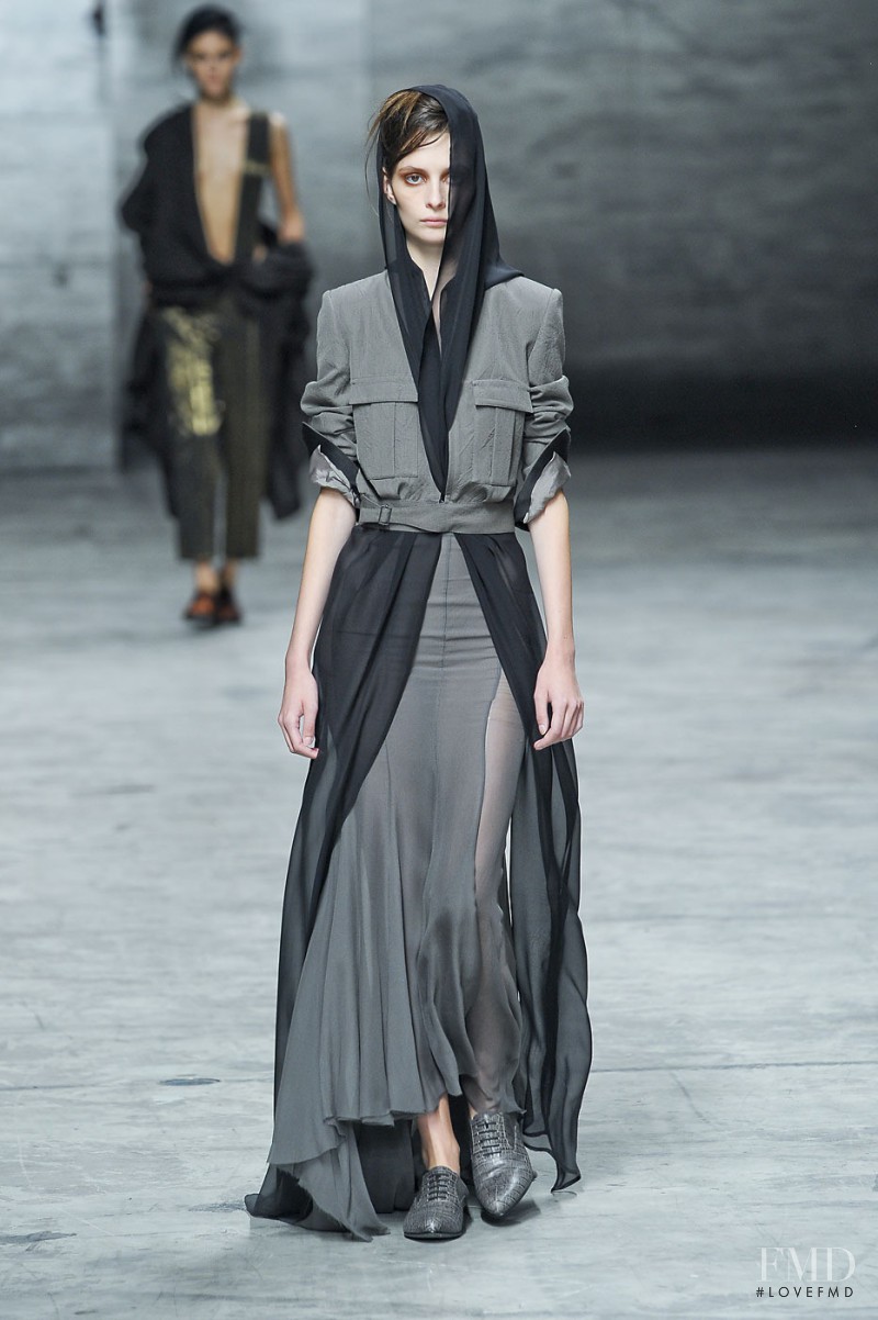 Haider Ackermann fashion show for Spring/Summer 2012