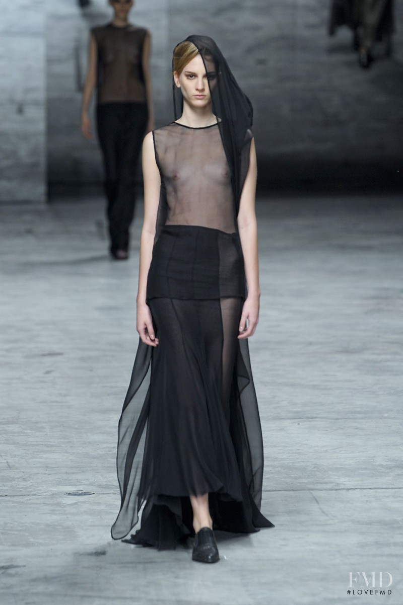 Haider Ackermann fashion show for Spring/Summer 2012