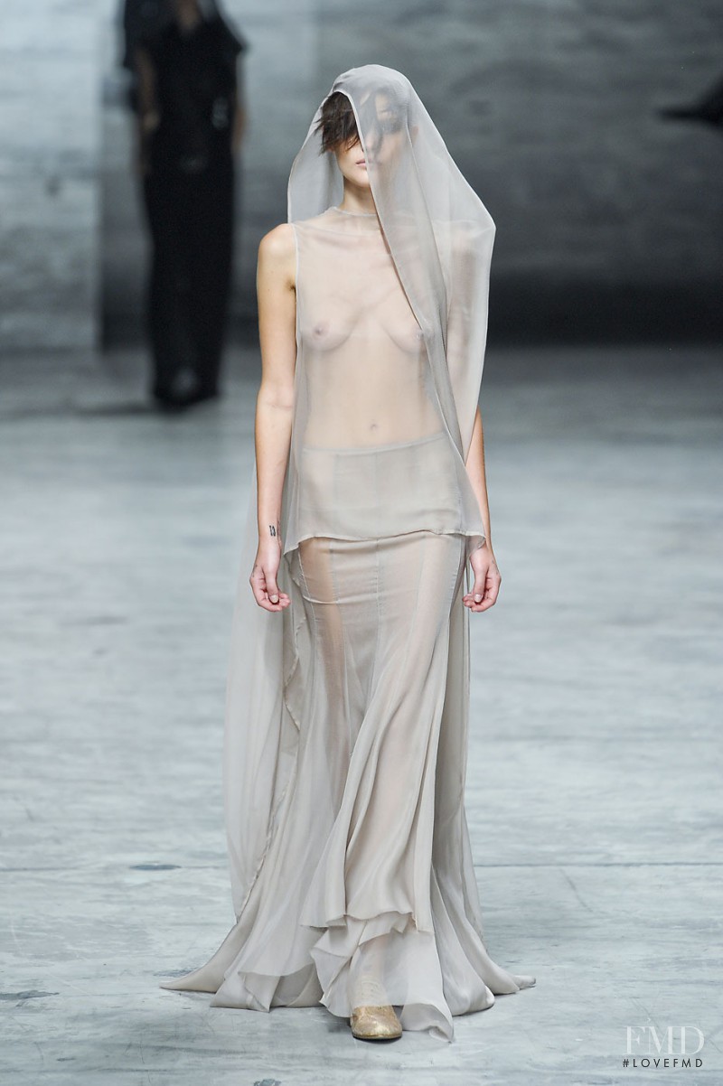 Haider Ackermann fashion show for Spring/Summer 2012