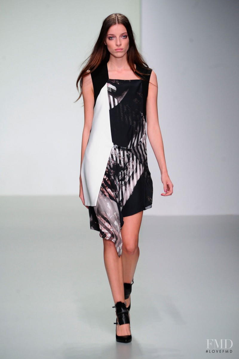 Anna-Maria Nemetz featured in  the Jean Pierre Braganza fashion show for Spring/Summer 2014