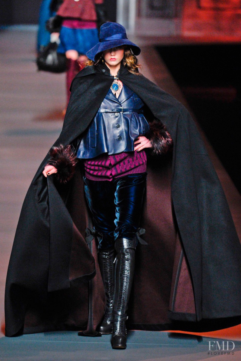 Karlie Kloss featured in  the Christian Dior fashion show for Autumn/Winter 2011