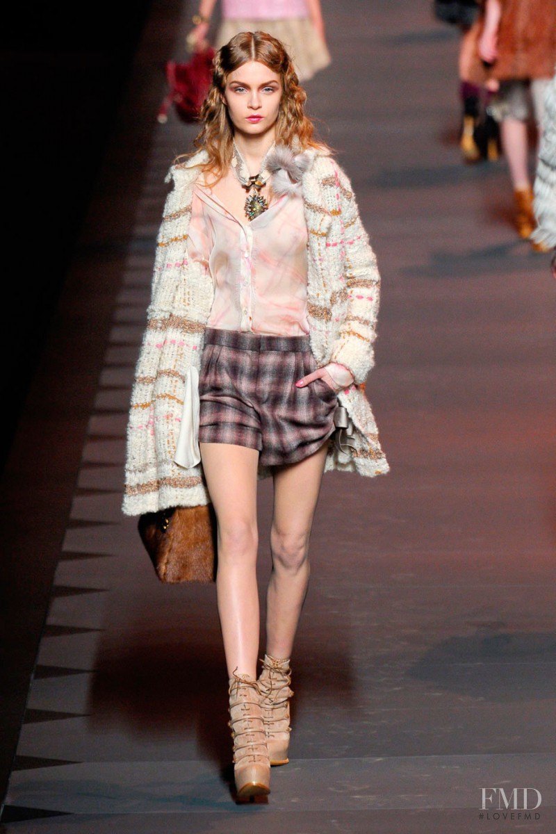 Josephine Skriver featured in  the Christian Dior fashion show for Autumn/Winter 2011