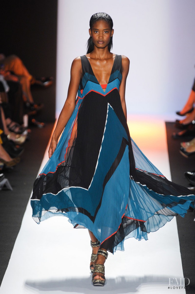 Melodie Monrose featured in  the BCBG By Max Azria fashion show for Spring/Summer 2012