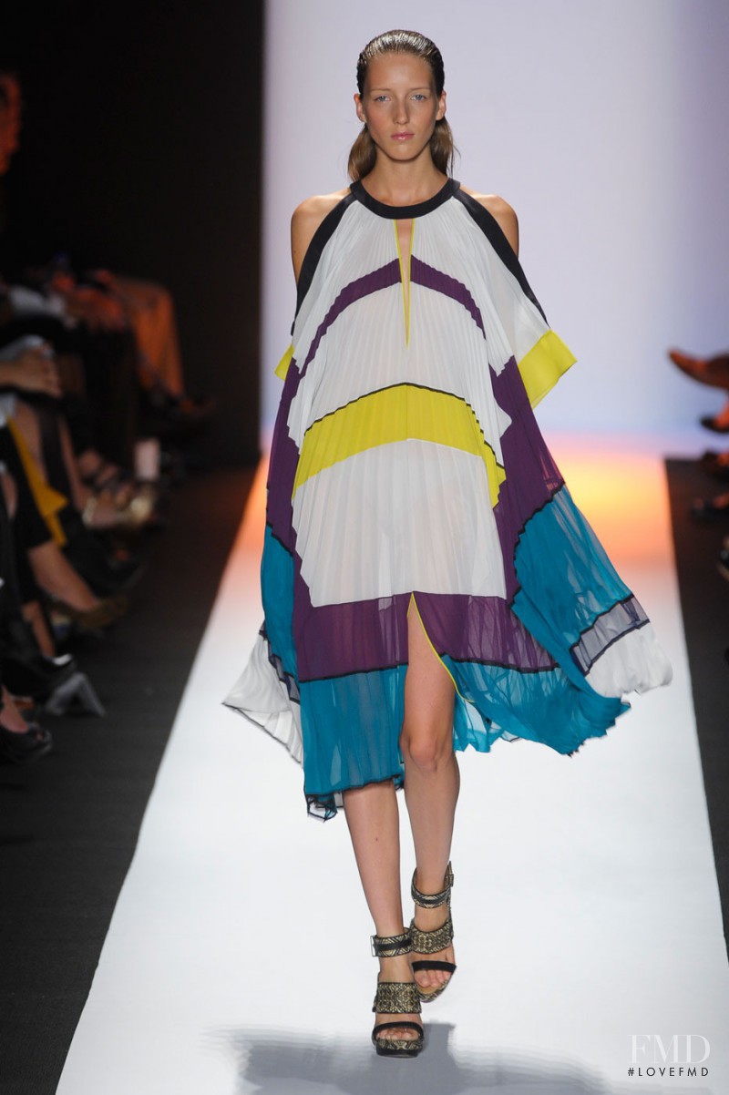 Iris Egbers featured in  the BCBG By Max Azria fashion show for Spring/Summer 2012