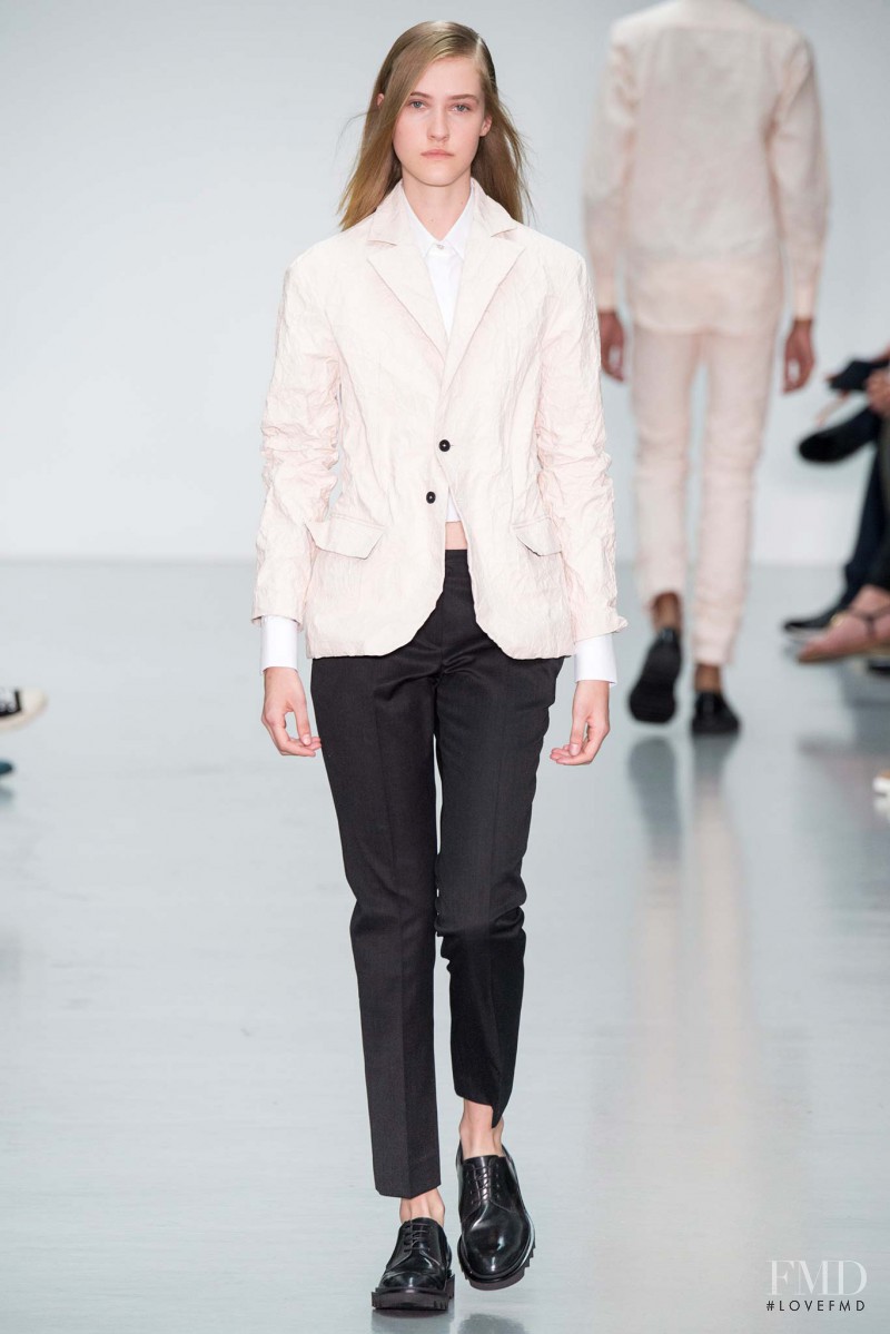 Lana Forneck featured in  the Matthew Miller fashion show for Spring/Summer 2016