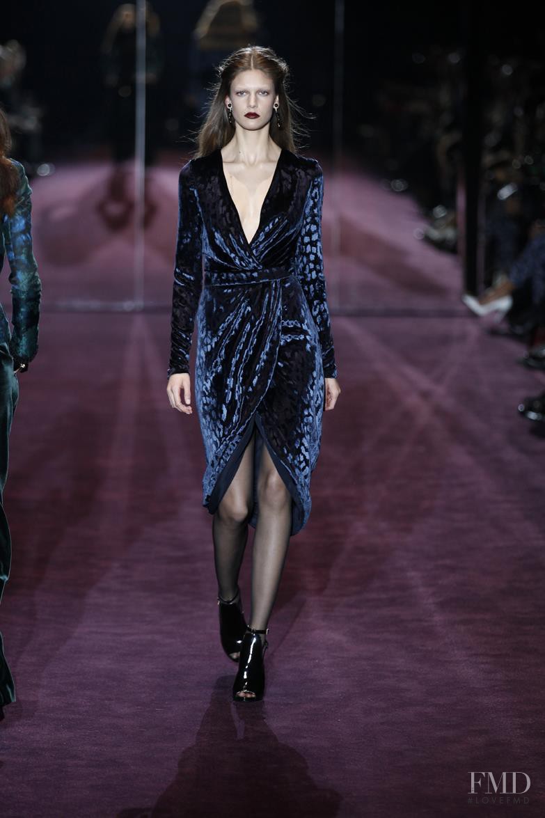 Kendra Spears featured in  the Gucci fashion show for Autumn/Winter 2012
