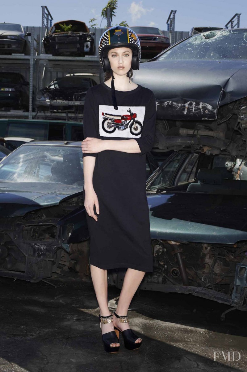 Matilda Lowther featured in  the Sonia Rykiel fashion show for Resort 2015