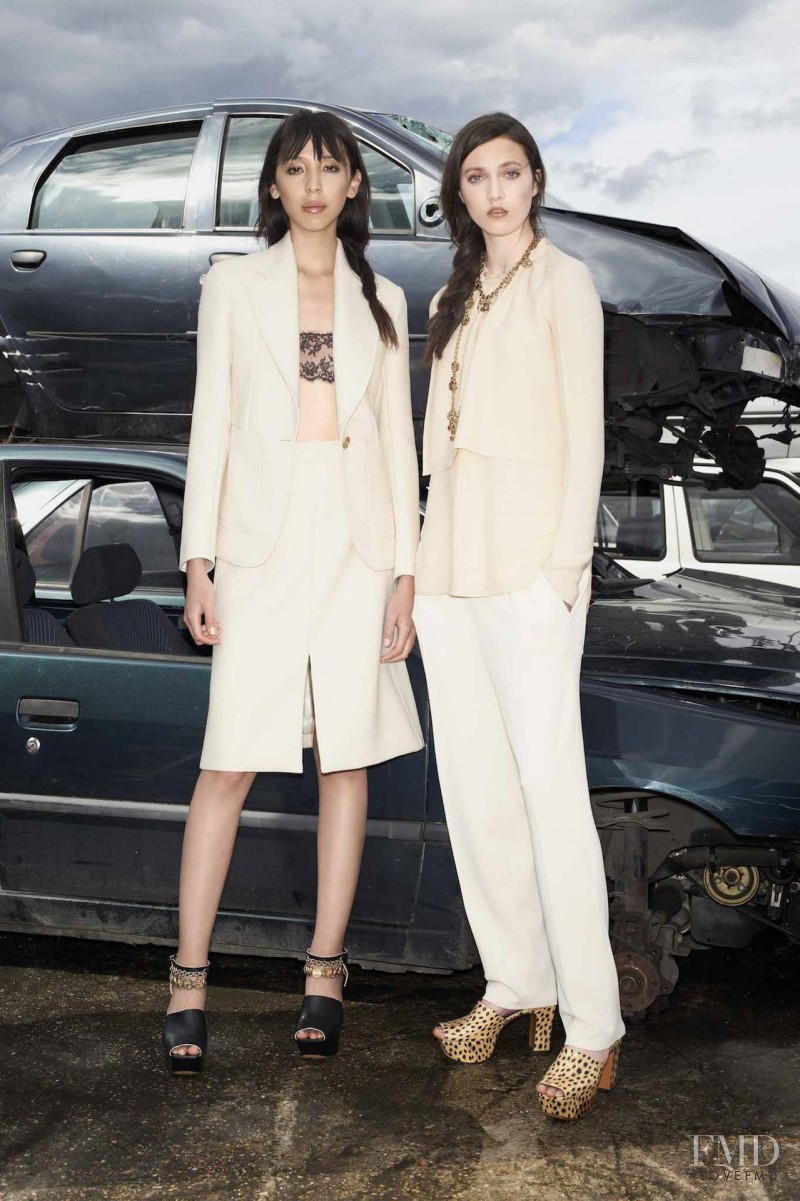 Matilda Lowther featured in  the Sonia Rykiel fashion show for Resort 2015