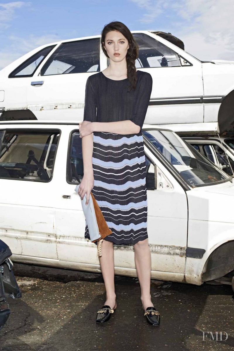 Matilda Lowther featured in  the Sonia Rykiel fashion show for Resort 2015