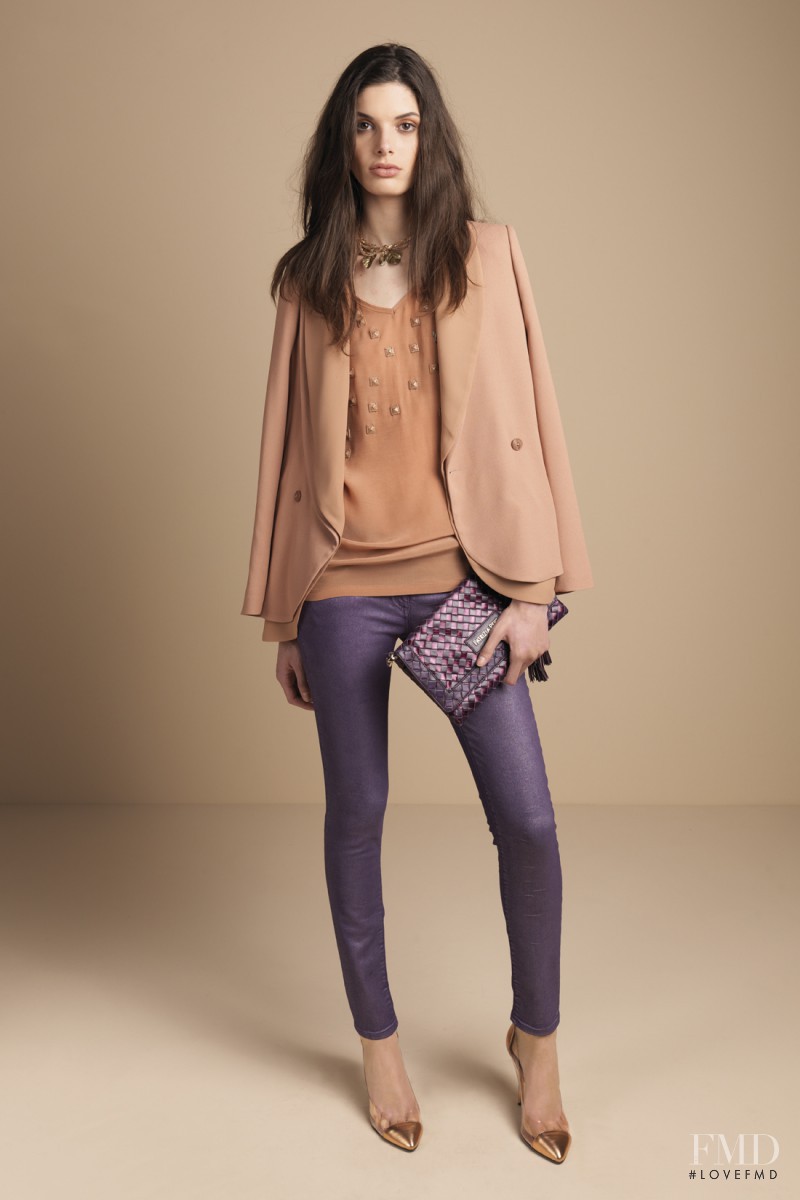 Giulia Manini featured in  the Patrizia Pepe lookbook for Autumn/Winter 2012