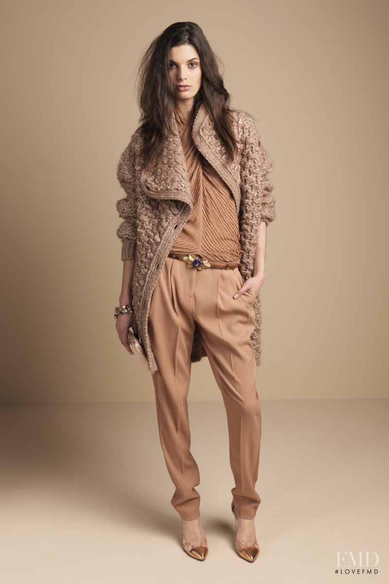 Giulia Manini featured in  the Patrizia Pepe lookbook for Autumn/Winter 2012