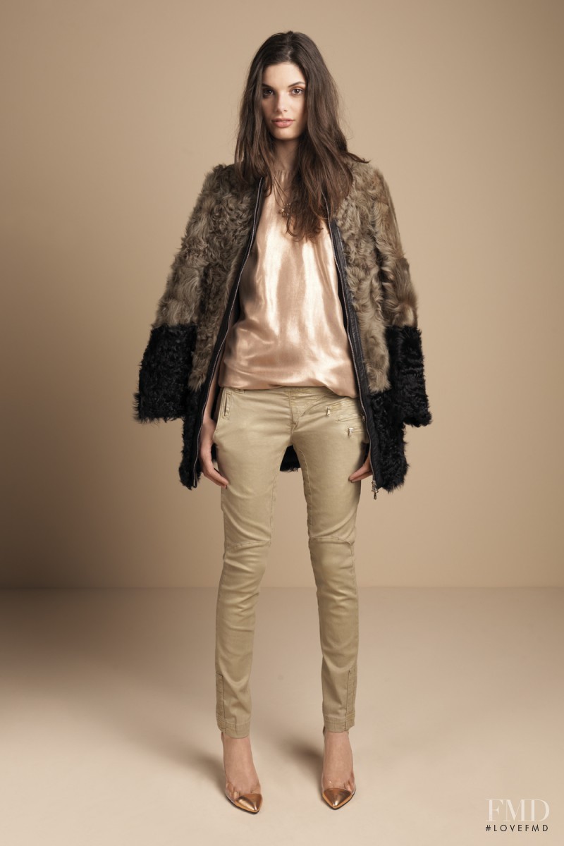 Giulia Manini featured in  the Patrizia Pepe lookbook for Autumn/Winter 2012