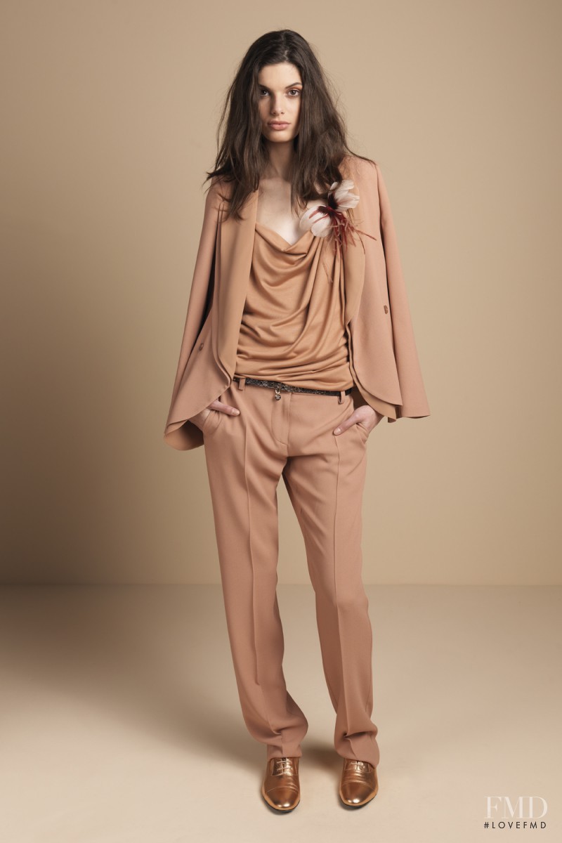 Giulia Manini featured in  the Patrizia Pepe lookbook for Autumn/Winter 2012