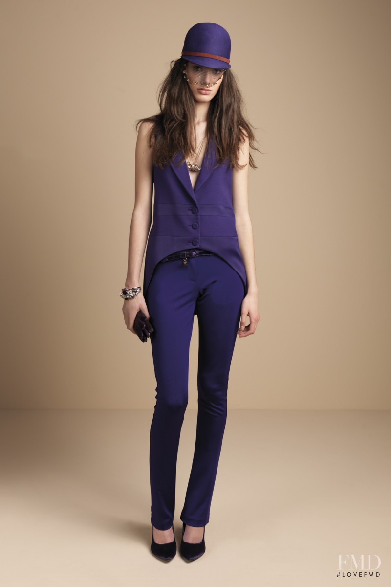 Giulia Manini featured in  the Patrizia Pepe lookbook for Autumn/Winter 2012