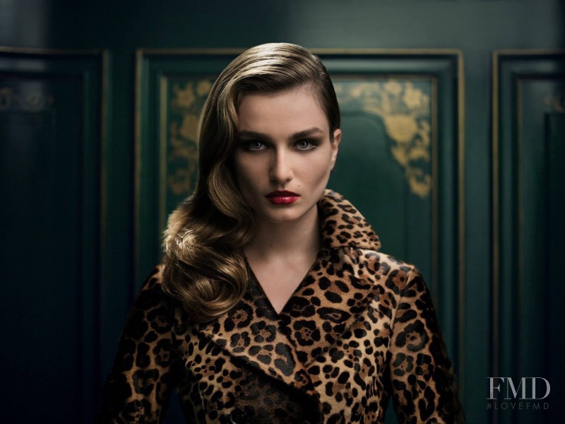 Andreea Diaconu featured in  the Gucci Bamboo Confidential advertisement for Autumn/Winter 2013