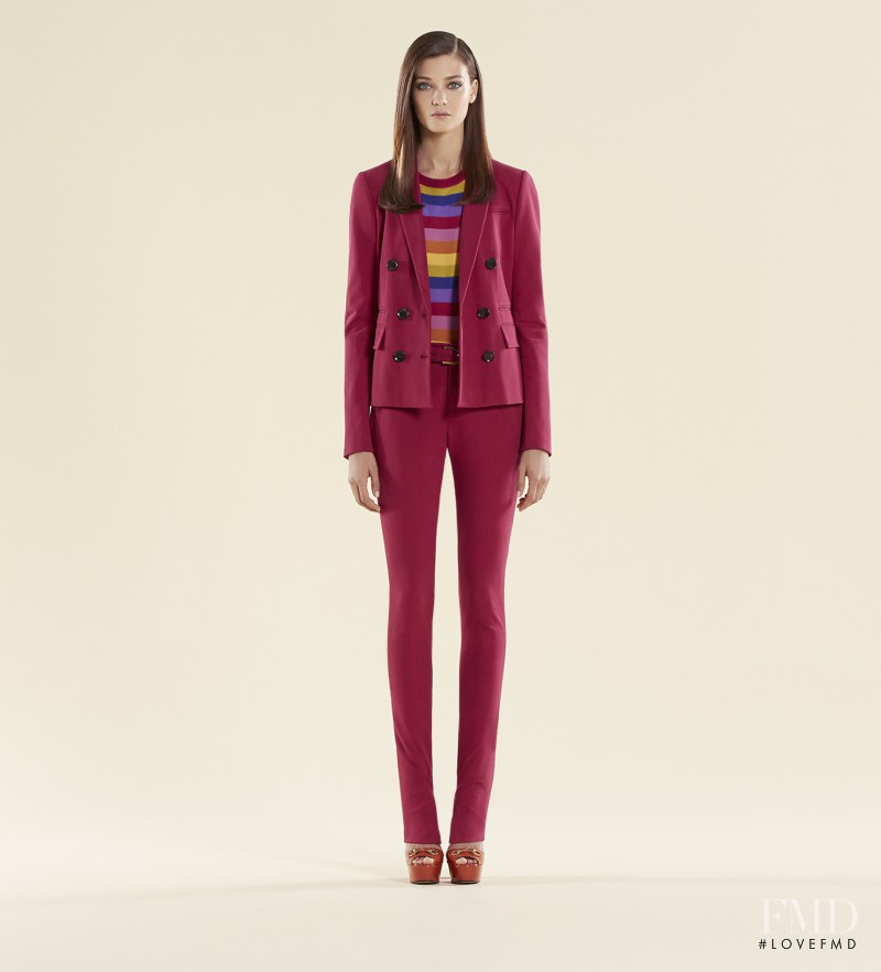 Diana Moldovan featured in  the Gucci catalogue for Autumn/Winter 2013