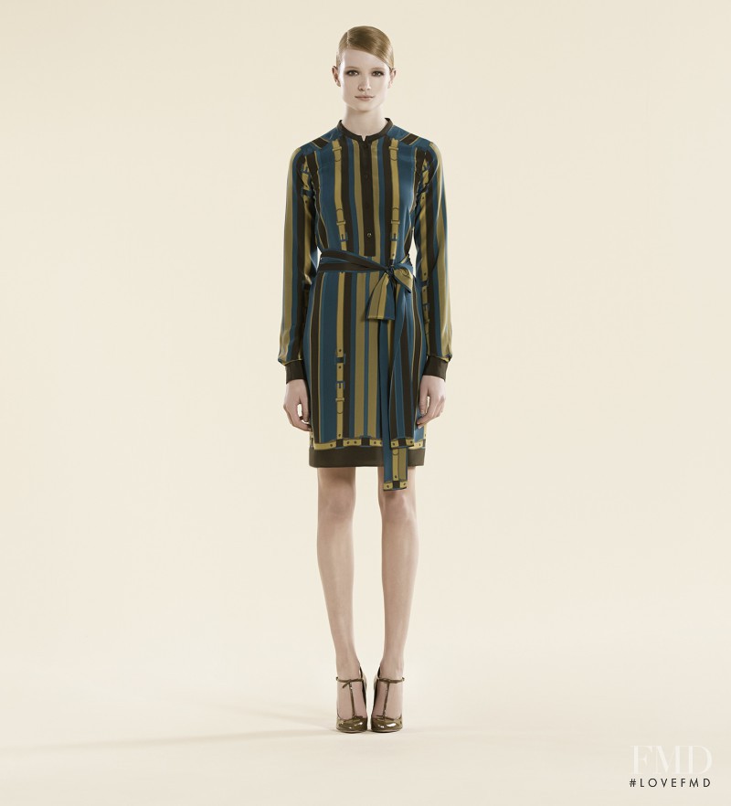 Maud Welzen featured in  the Gucci catalogue for Autumn/Winter 2013