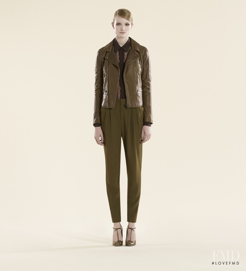 Maud Welzen featured in  the Gucci catalogue for Autumn/Winter 2013