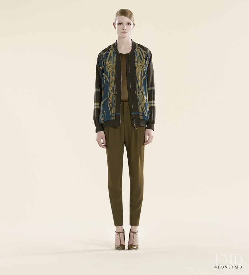 Maud Welzen featured in  the Gucci catalogue for Autumn/Winter 2013