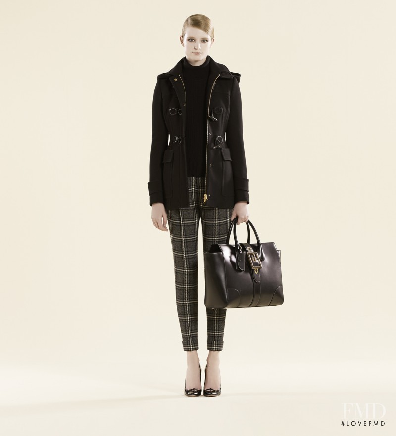 Maud Welzen featured in  the Gucci catalogue for Autumn/Winter 2013