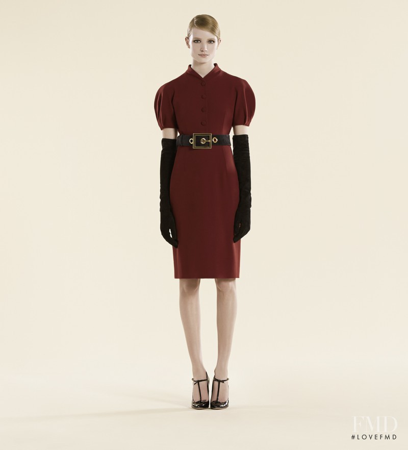 Maud Welzen featured in  the Gucci catalogue for Autumn/Winter 2013