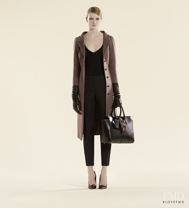 Maud Welzen featured in  the Gucci catalogue for Autumn/Winter 2013