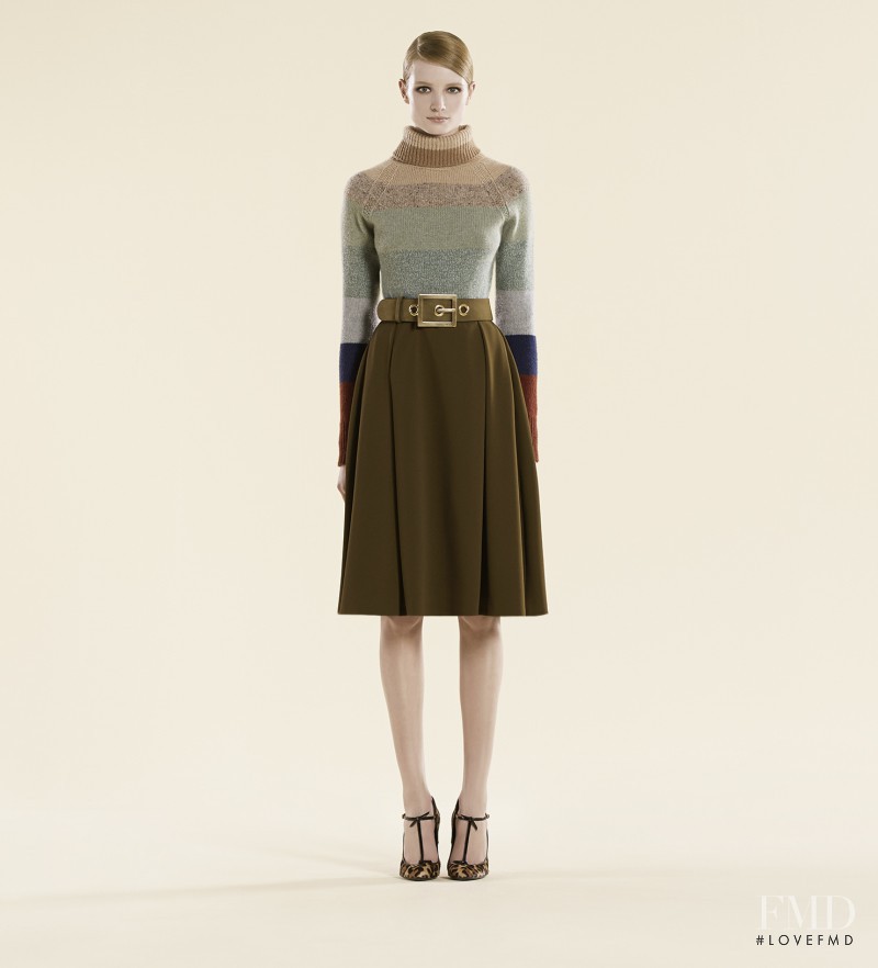 Maud Welzen featured in  the Gucci catalogue for Autumn/Winter 2013