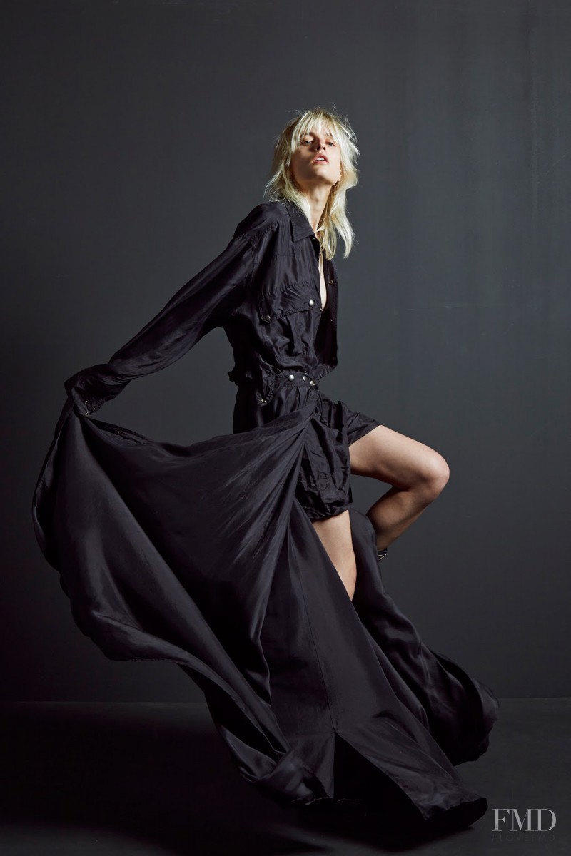 Veronika Vilim featured in  the Faith Connexion fashion show for Resort 2016