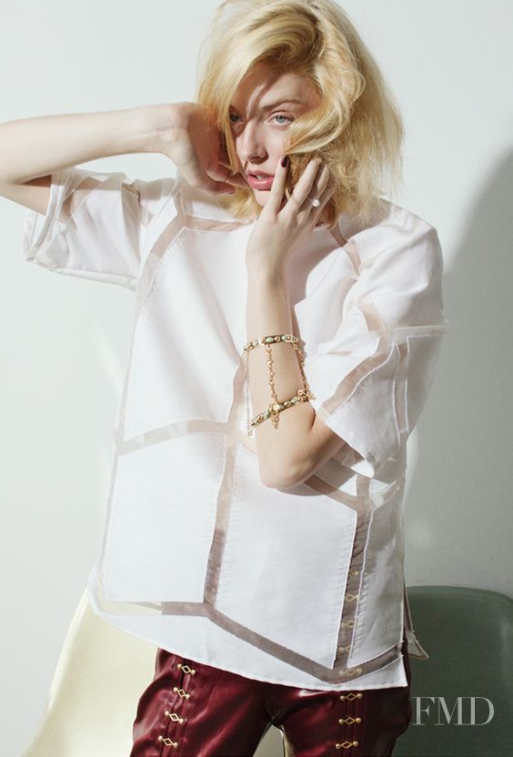 Jenna Castilloux featured in  the Beaufille lookbook for Spring/Summer 2015