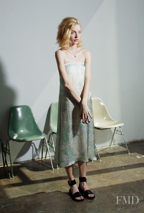 Jenna Castilloux featured in  the Beaufille lookbook for Spring/Summer 2015