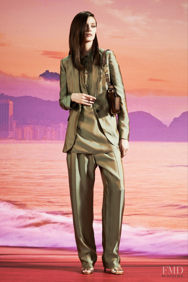 Diana Moldovan featured in  the Gucci lookbook for Resort 2014