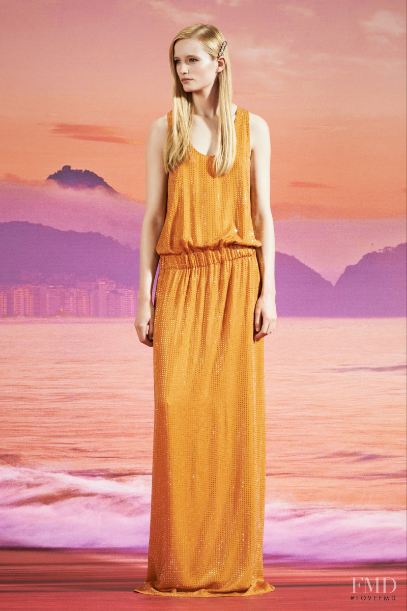 Daria Strokous featured in  the Gucci lookbook for Resort 2014