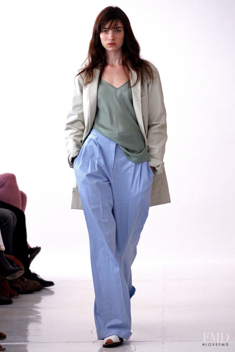 Grace Hartzel featured in  the Organic by John Patrick fashion show for Spring/Summer 2014