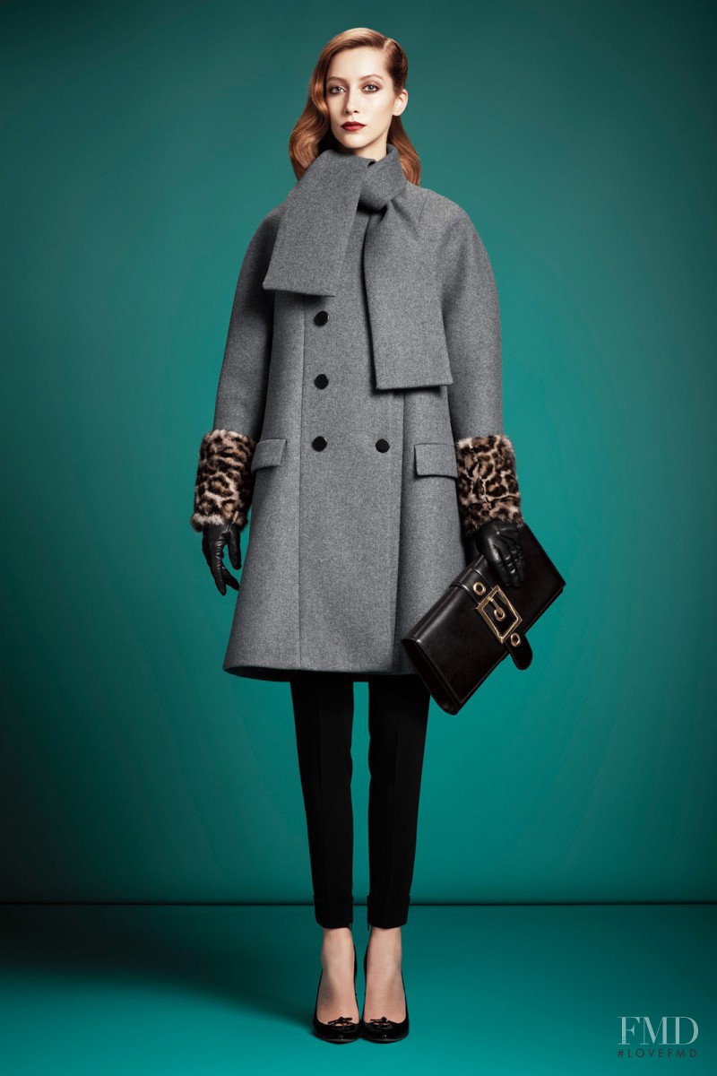 Alana Zimmer featured in  the Gucci fashion show for Pre-Fall 2013