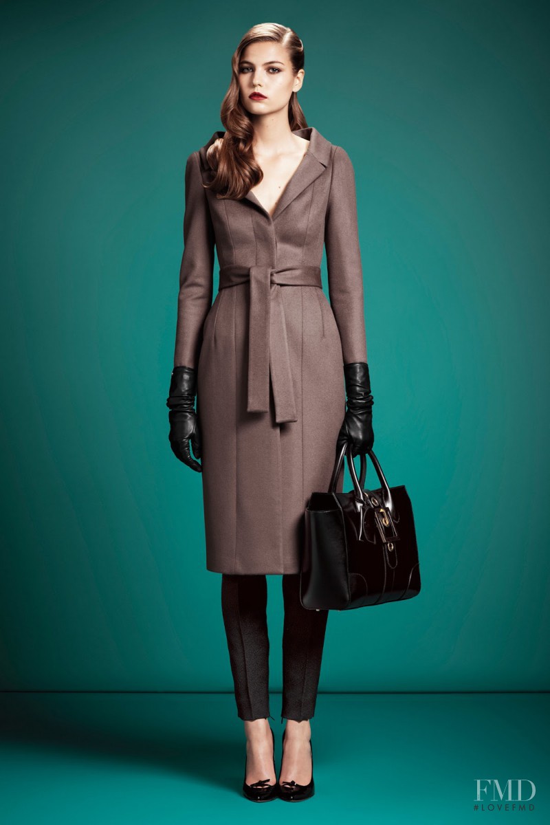 Lin Kjerulf featured in  the Gucci fashion show for Pre-Fall 2013