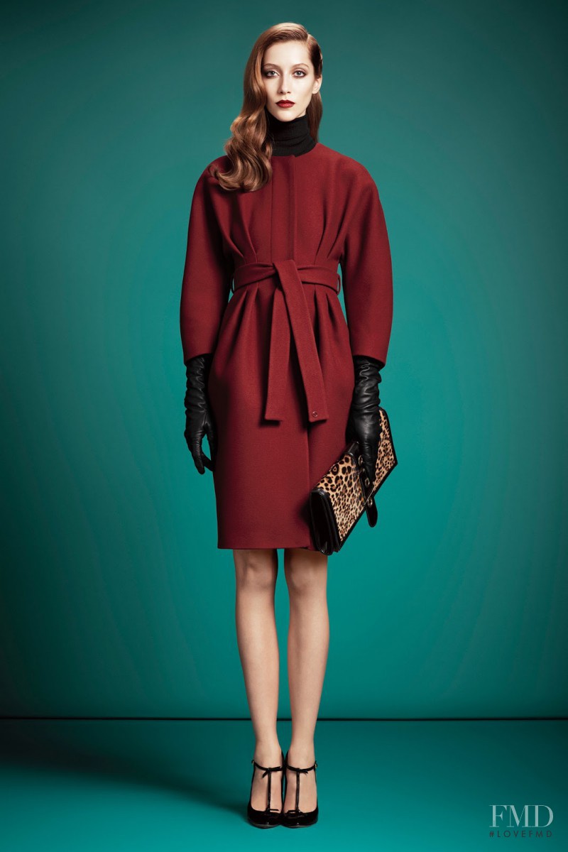 Alana Zimmer featured in  the Gucci fashion show for Pre-Fall 2013