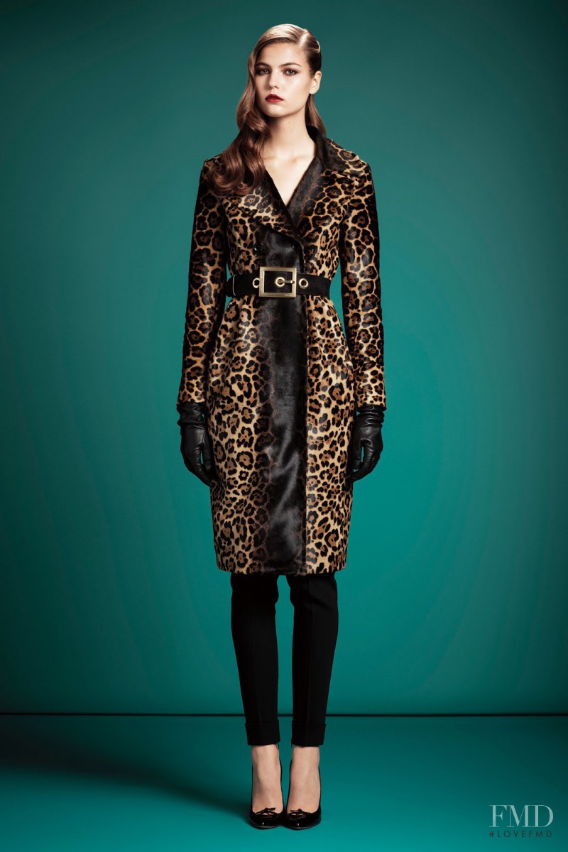 Lin Kjerulf featured in  the Gucci fashion show for Pre-Fall 2013