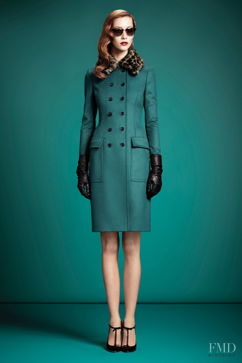 Alana Zimmer featured in  the Gucci fashion show for Pre-Fall 2013