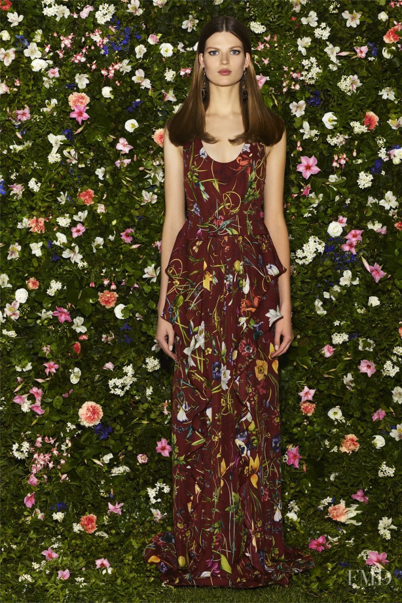 Bette Franke featured in  the Gucci fashion show for Resort 2013